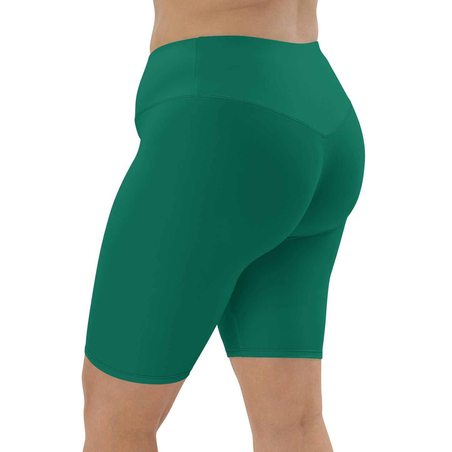 GymWidowz Biker Shorts - Green