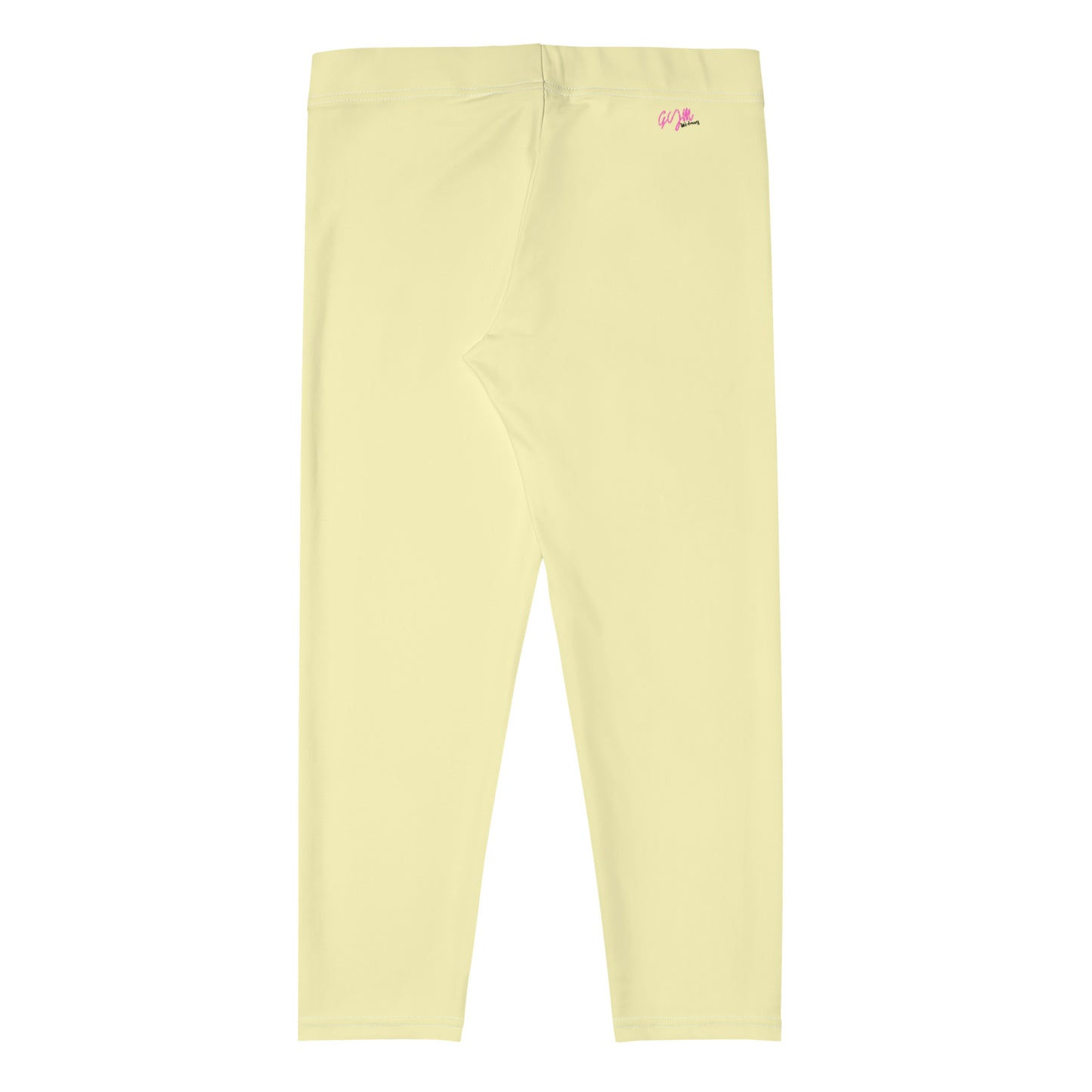 GymWidowz Capri Leggings - Yellow