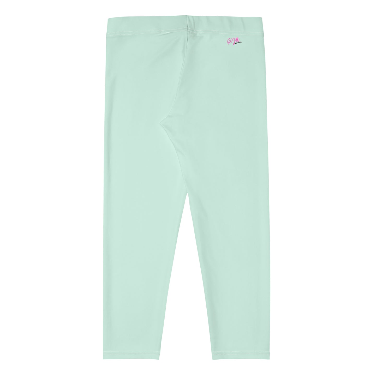 GymWidowz Capri Leggings - Light Green