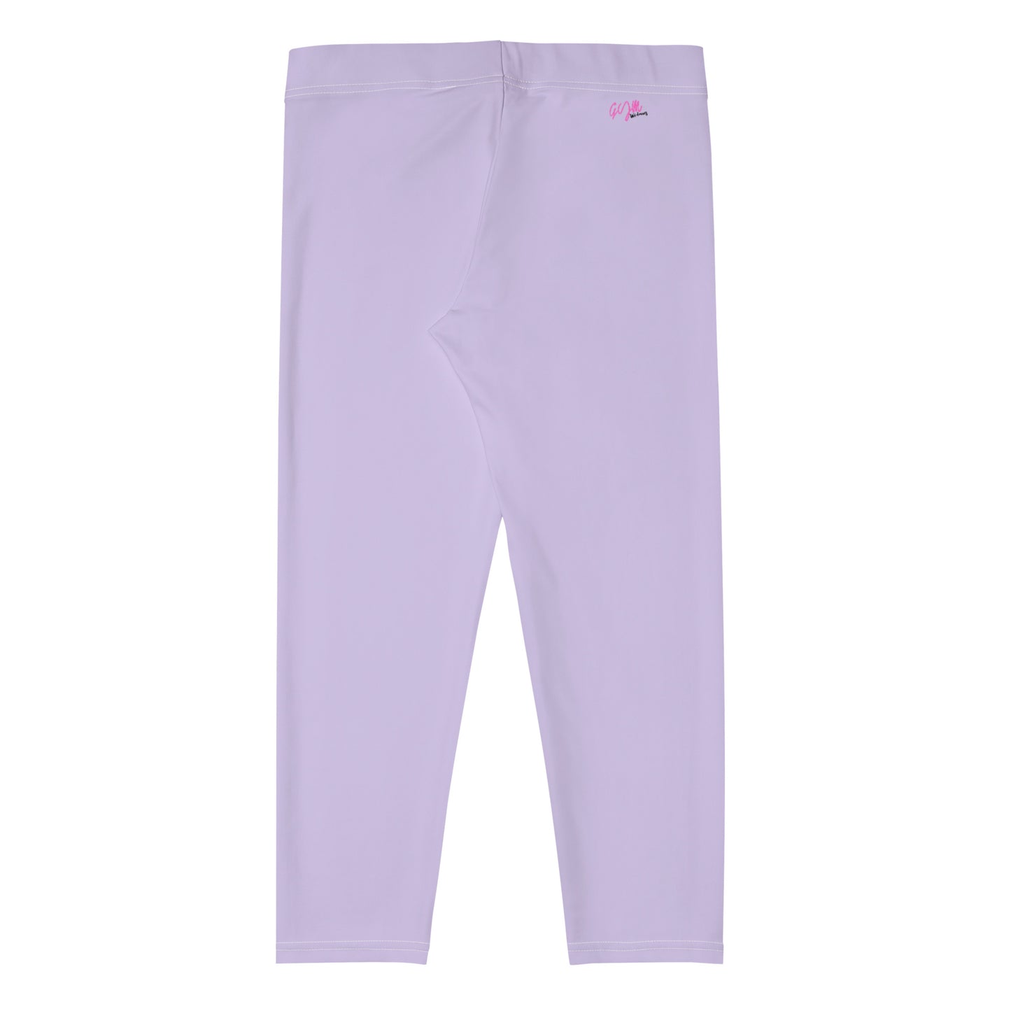GymWidowz Capri Leggings - Light Purple