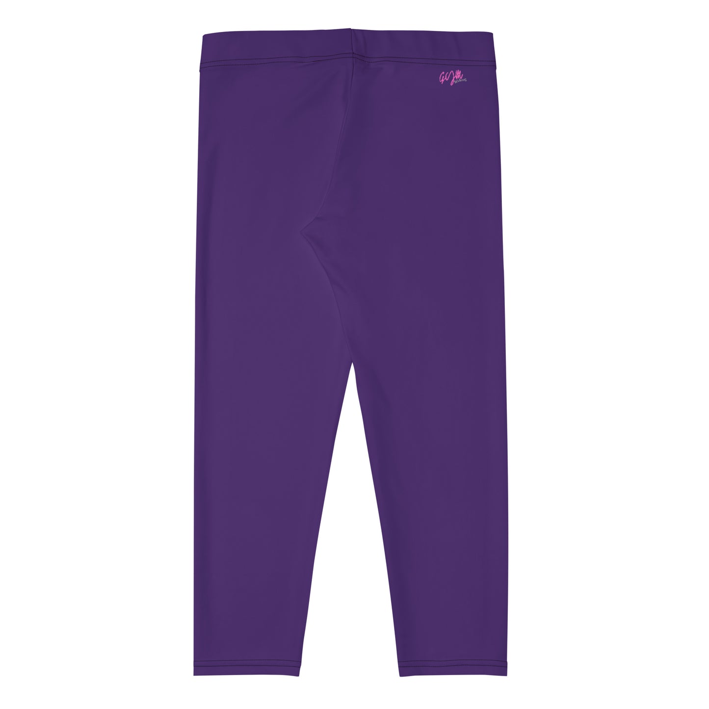 GymWidowz Capri Leggings - Dark Purple