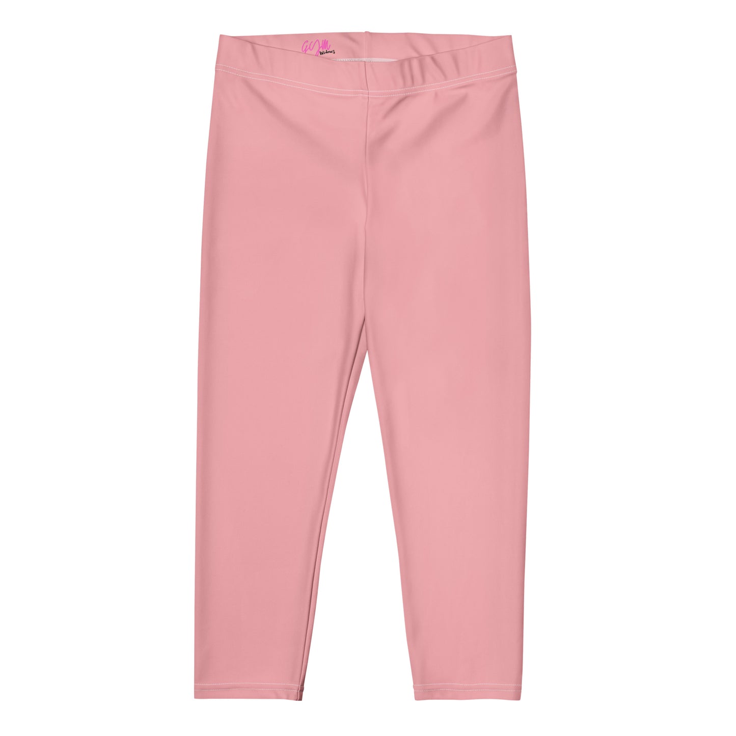 GymWidowz Capri Leggings - Pink