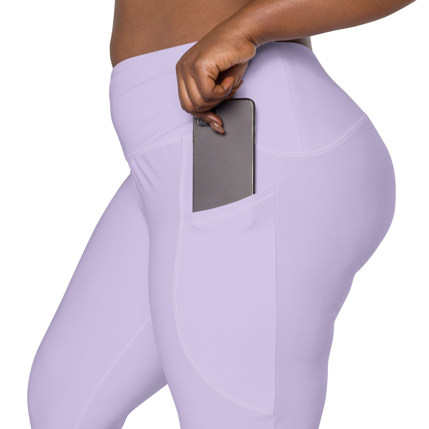 GymWidowz Leggings with pockets - Light Purple