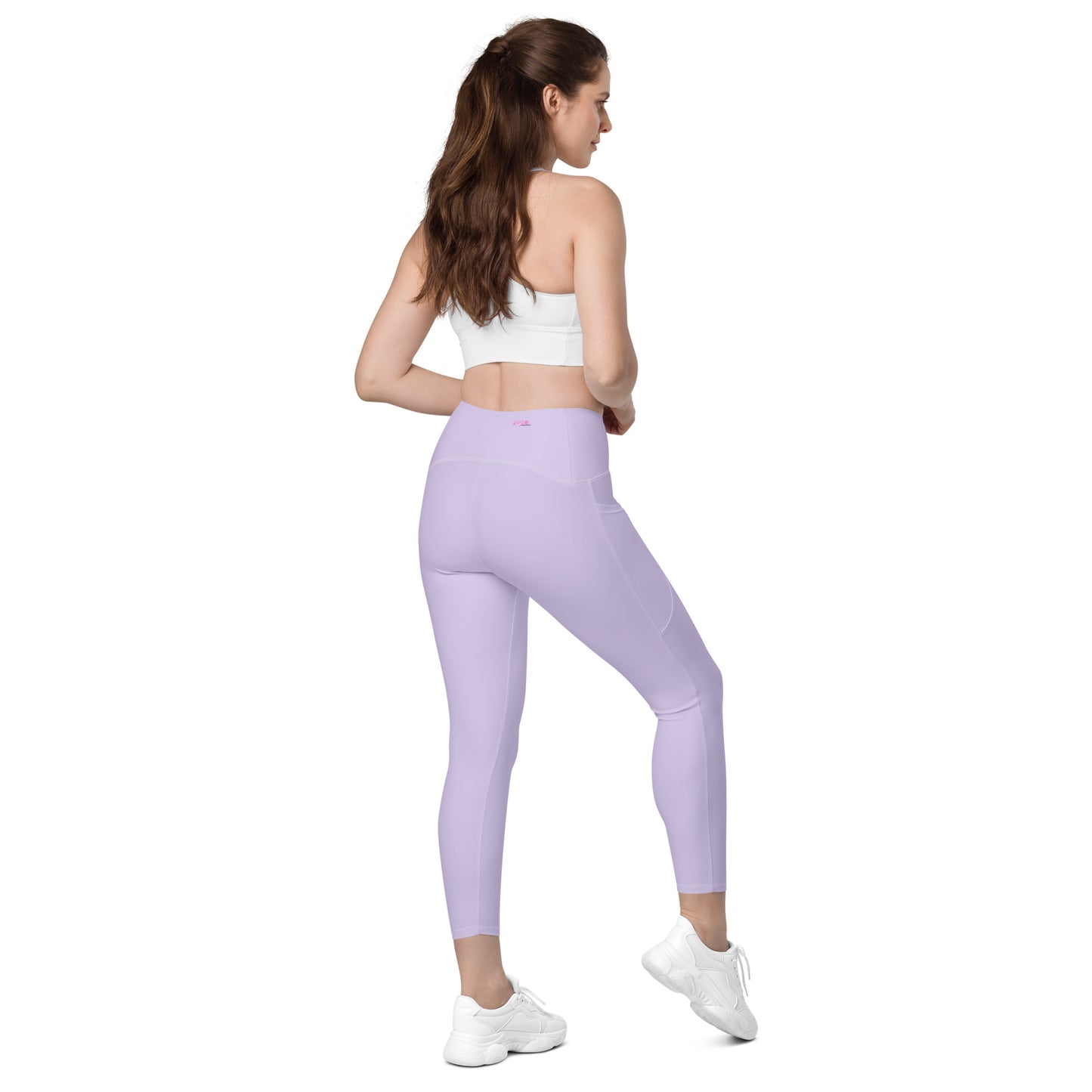 GymWidowz Leggings with pockets - Light Purple