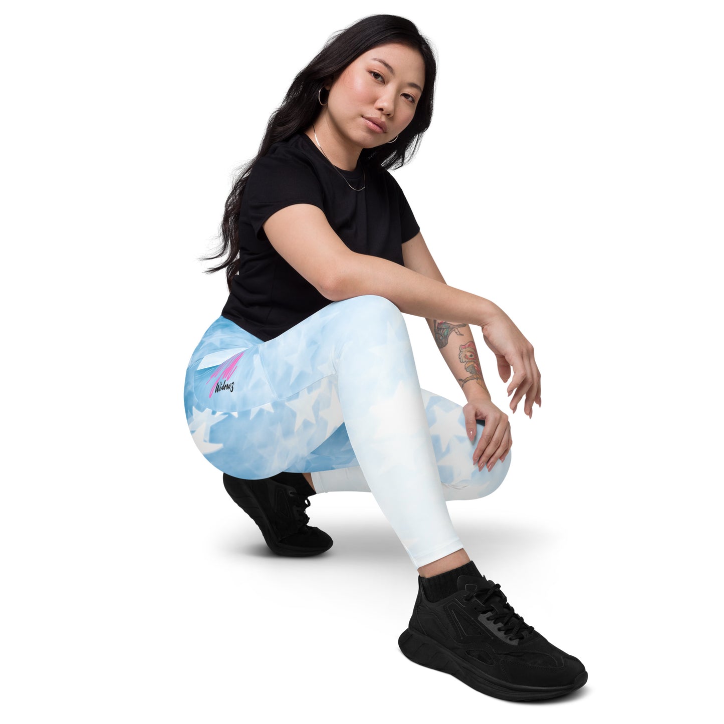 GymWidowz Leggings with pockets - Stars