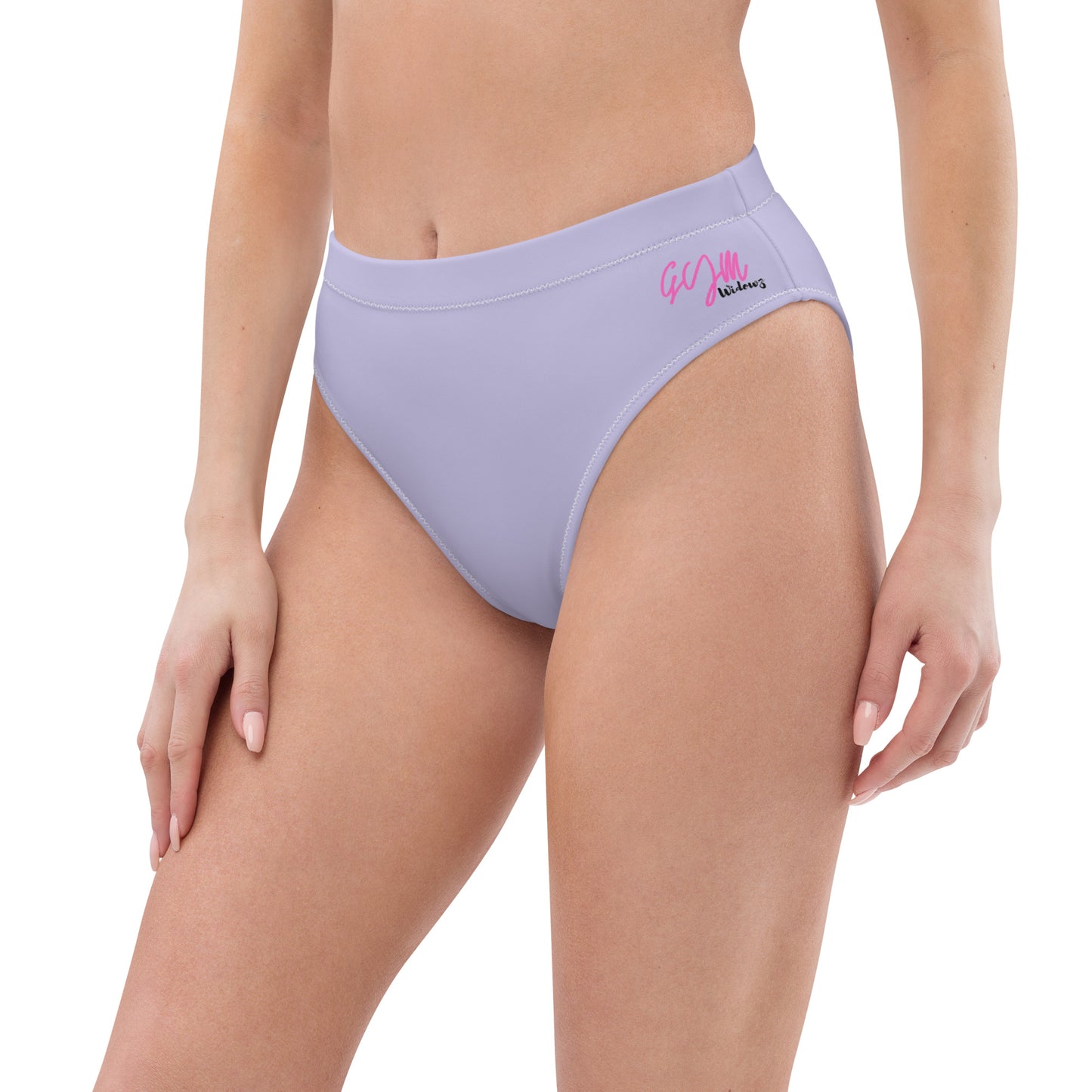 GymWidowz Recycled high-waisted bikini bottom - Lilac