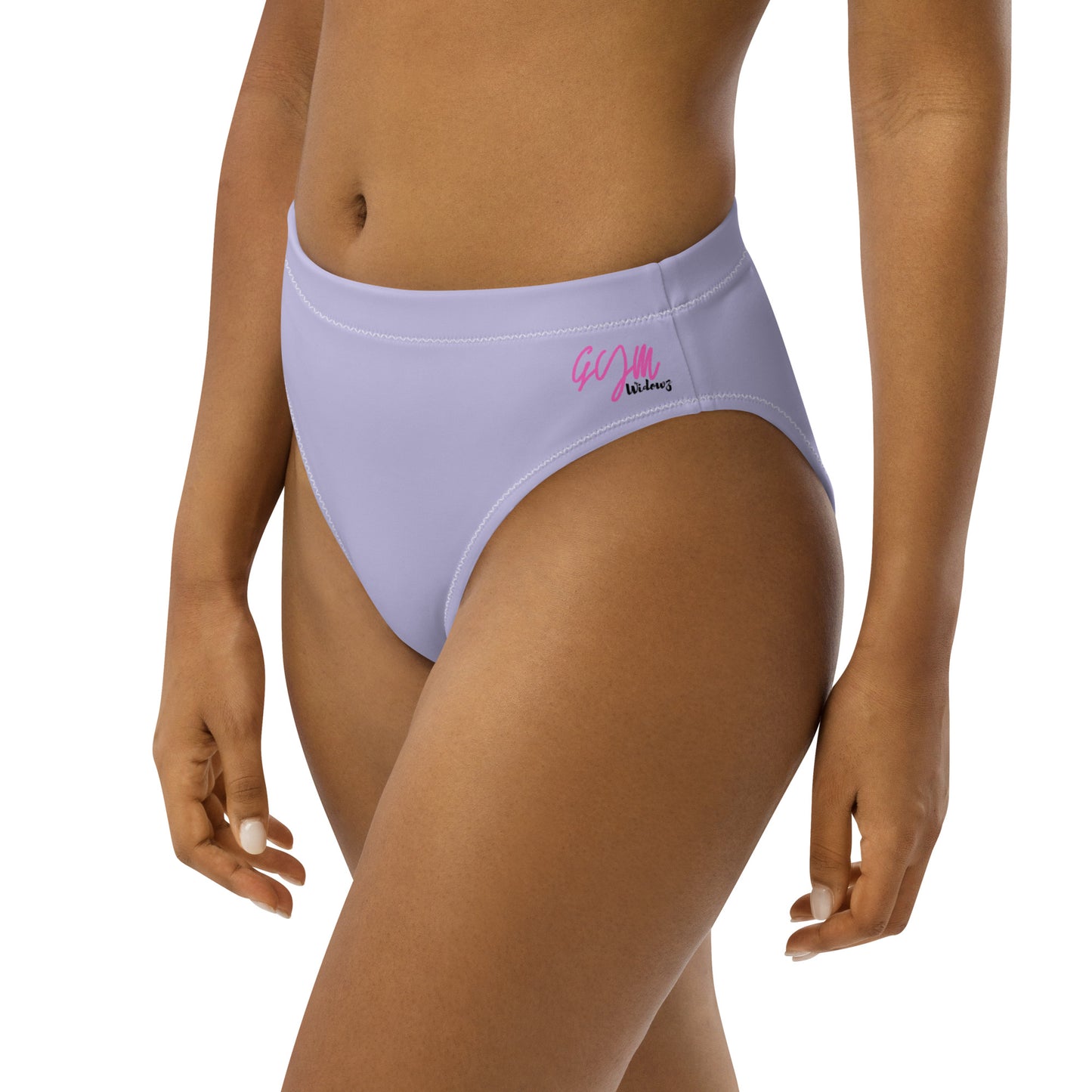 GymWidowz Recycled high-waisted bikini bottom - Lilac