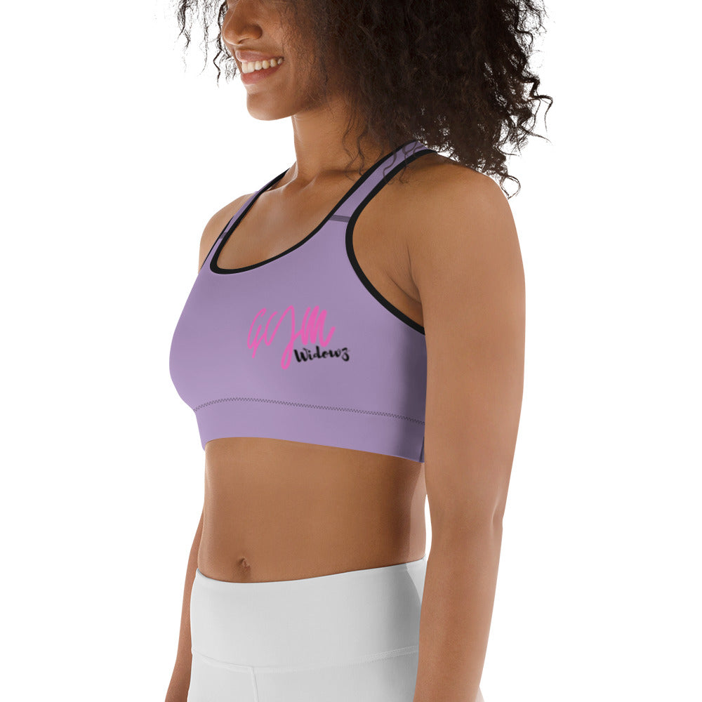 GymWidowz Sports bra - Purple