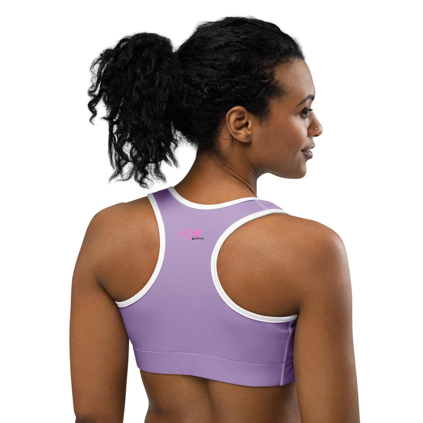GymWidowz Sports bra - Purple