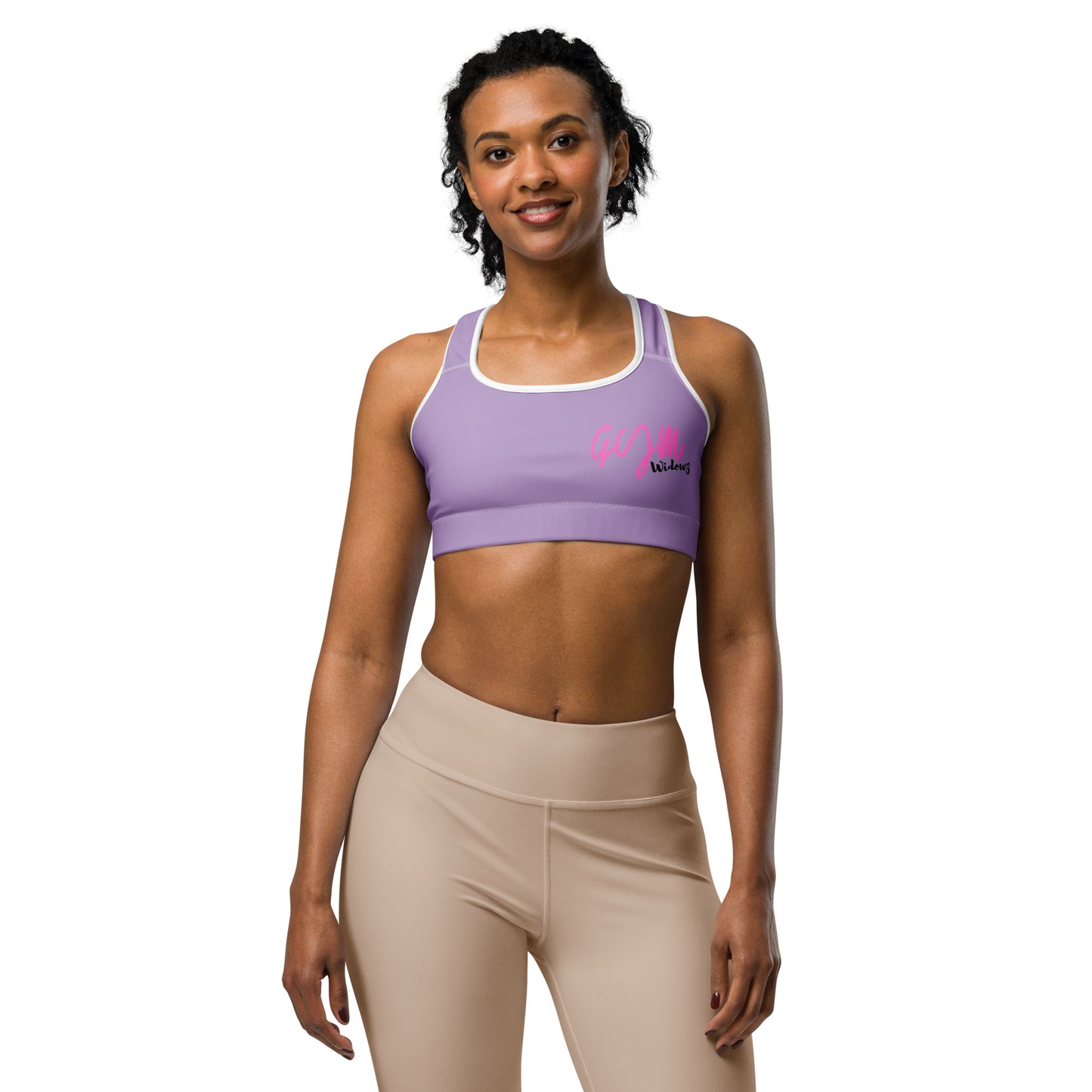 GymWidowz Sports bra - Purple