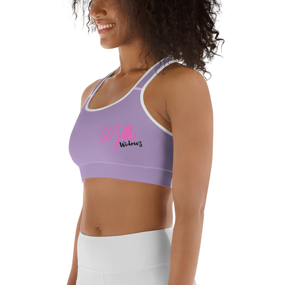 GymWidowz Sports bra - Purple