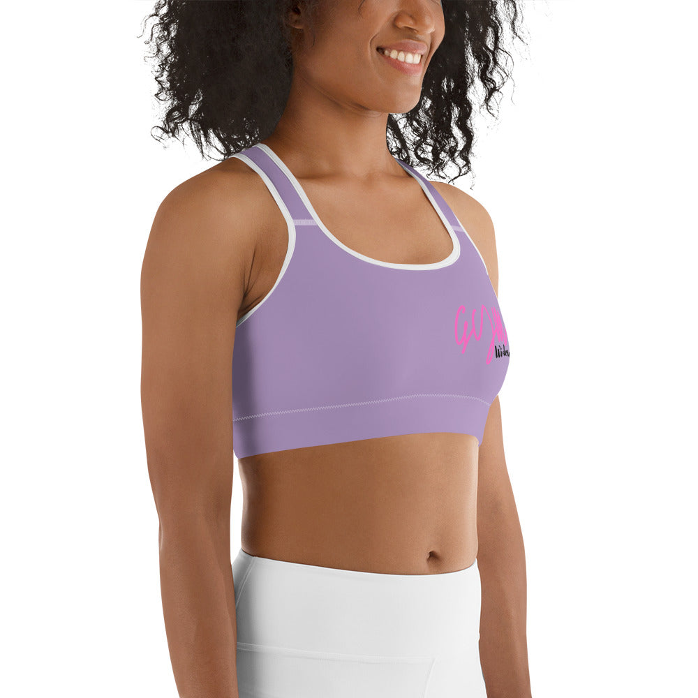 GymWidowz Sports bra - Purple