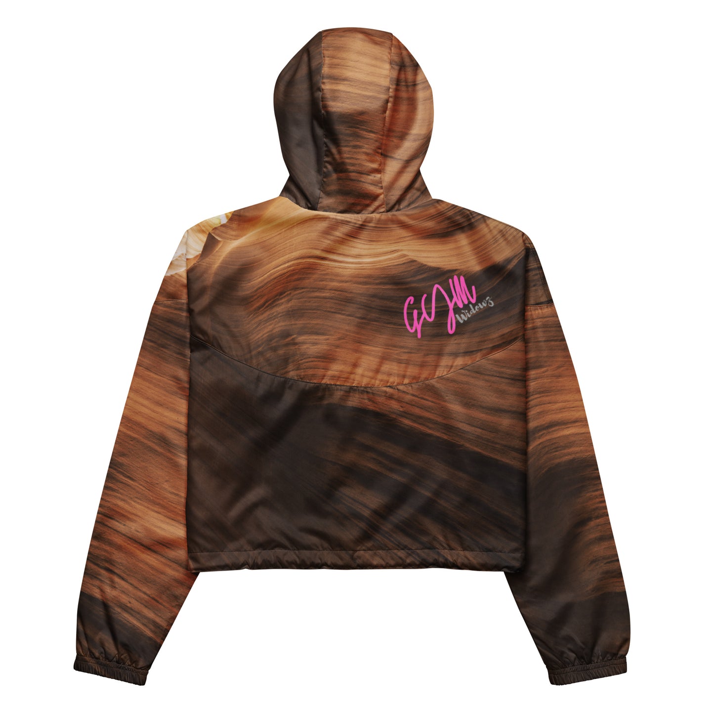 GymWidowz Women’s cropped windbreaker - Phoenix