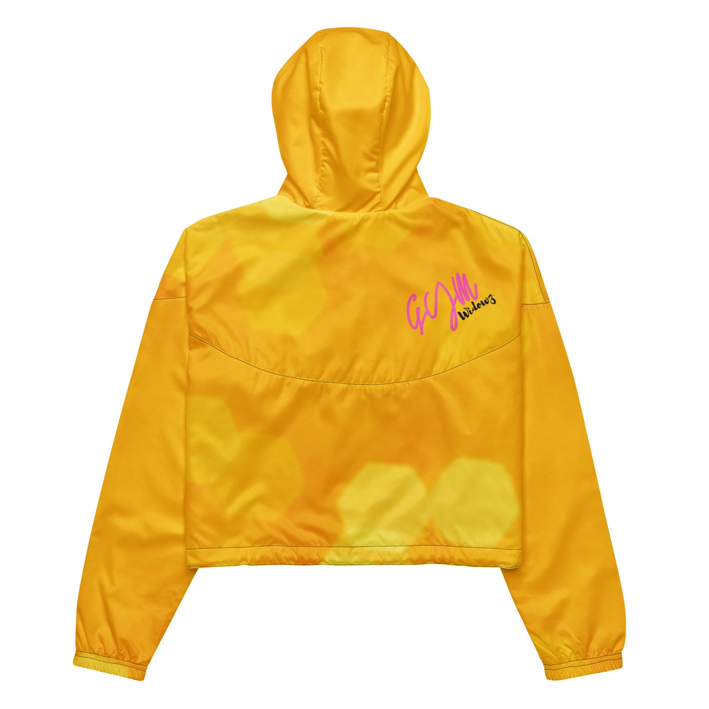 GymWidowz Women’s cropped windbreaker - Sunspot
