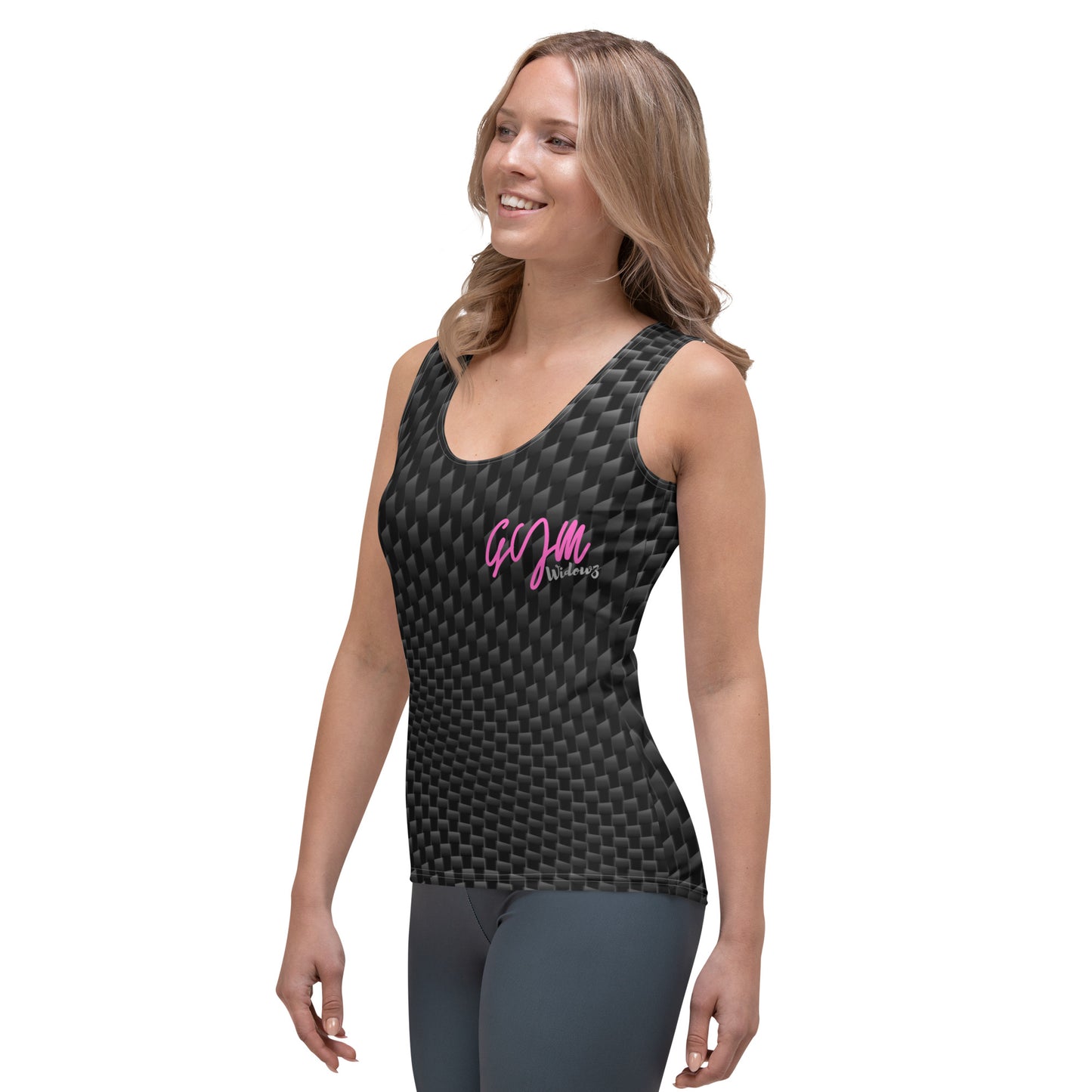 GymWidowz Sublimation Cut & Sew Tank Top