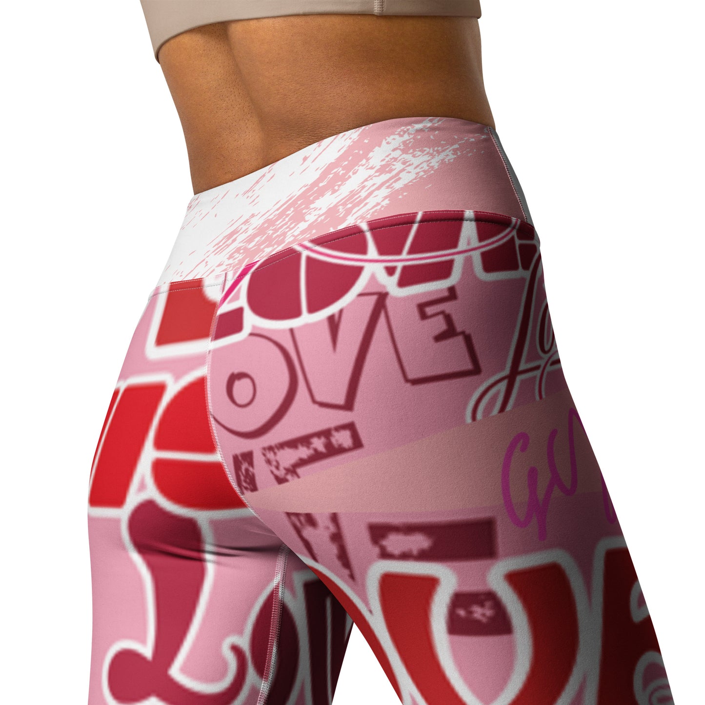 GymWidowz Yoga Leggings - Love Collection
