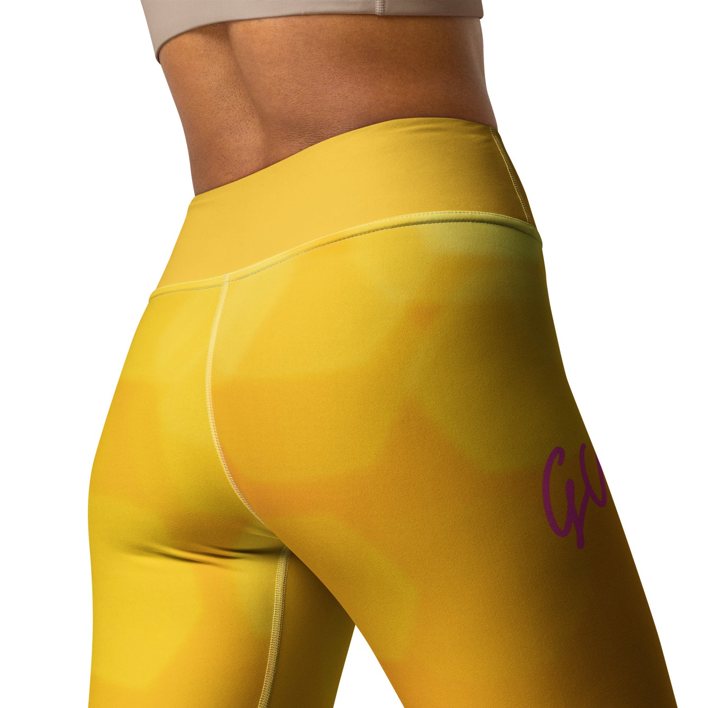 GymWidowz Yoga Leggings - Sunspot