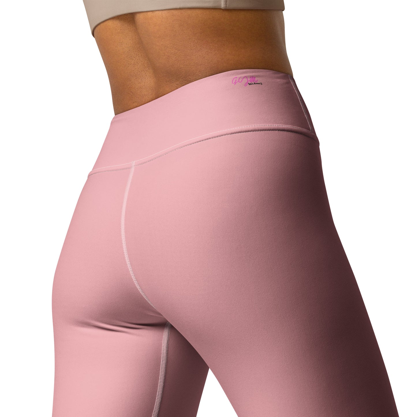 GymWidowz Yoga Leggings - Pink