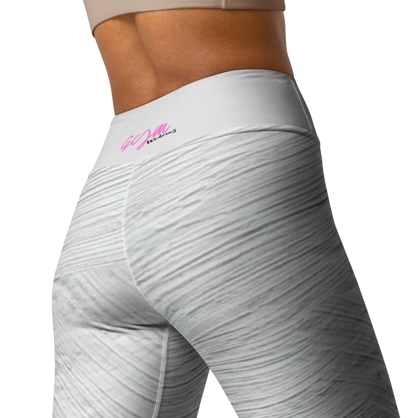 GymWidowz Yoga Leggings - Brushstrokes