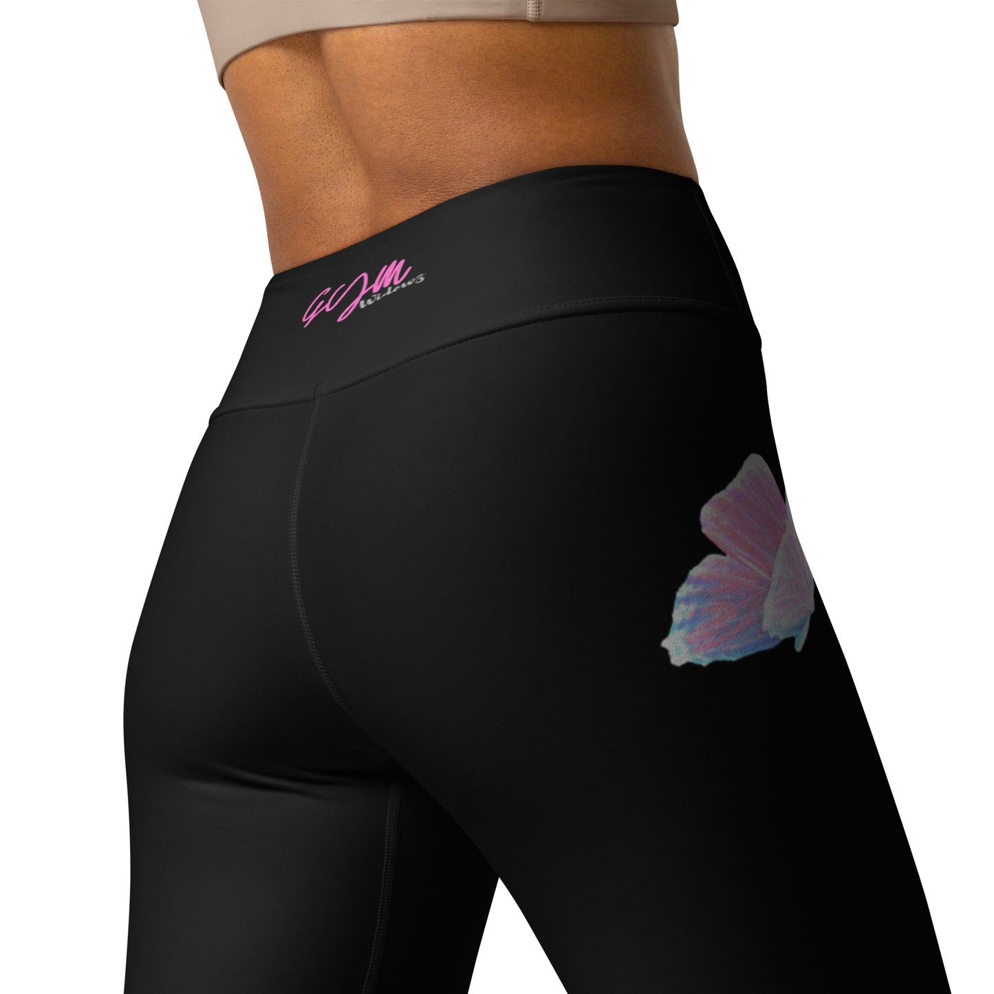 GymWidowz Yoga Leggings - Butterfly