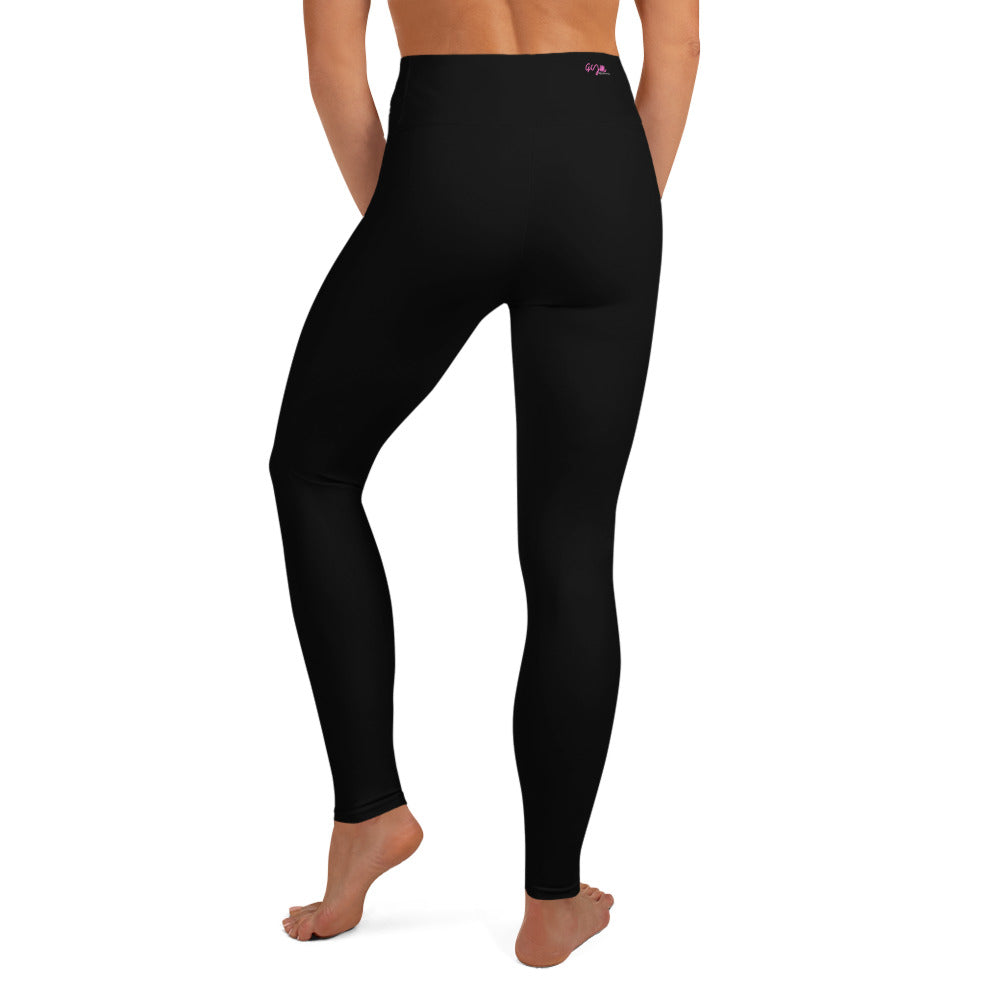 GymWidowz Yoga Leggings - Black