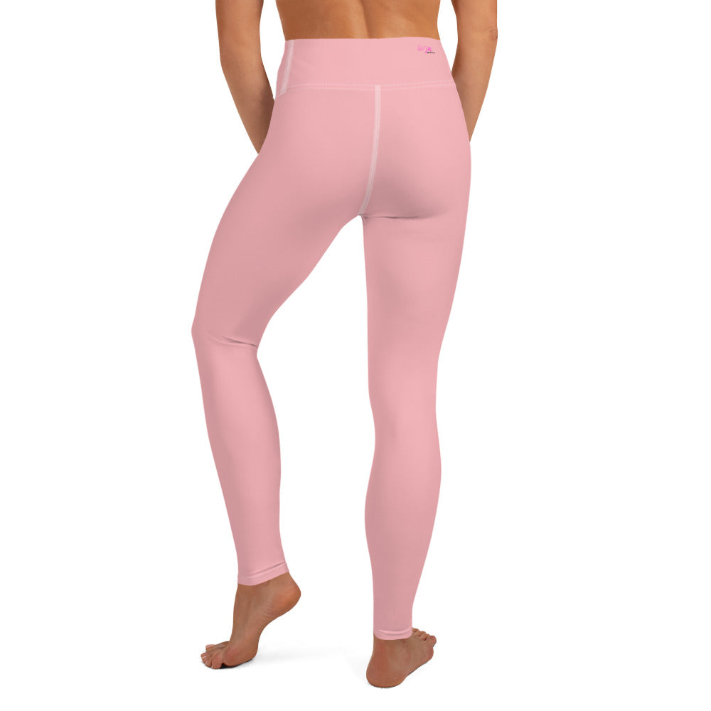 GymWidowz Yoga Leggings - Pink