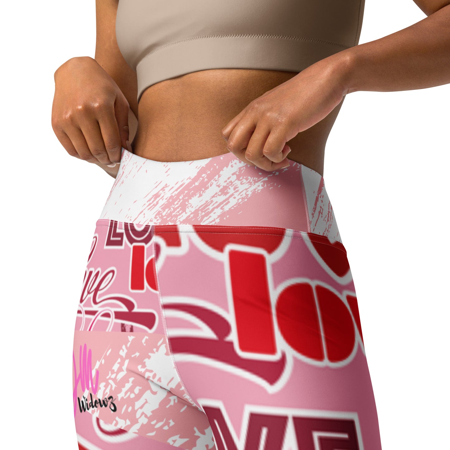 GymWidowz Yoga Leggings - Love Collection