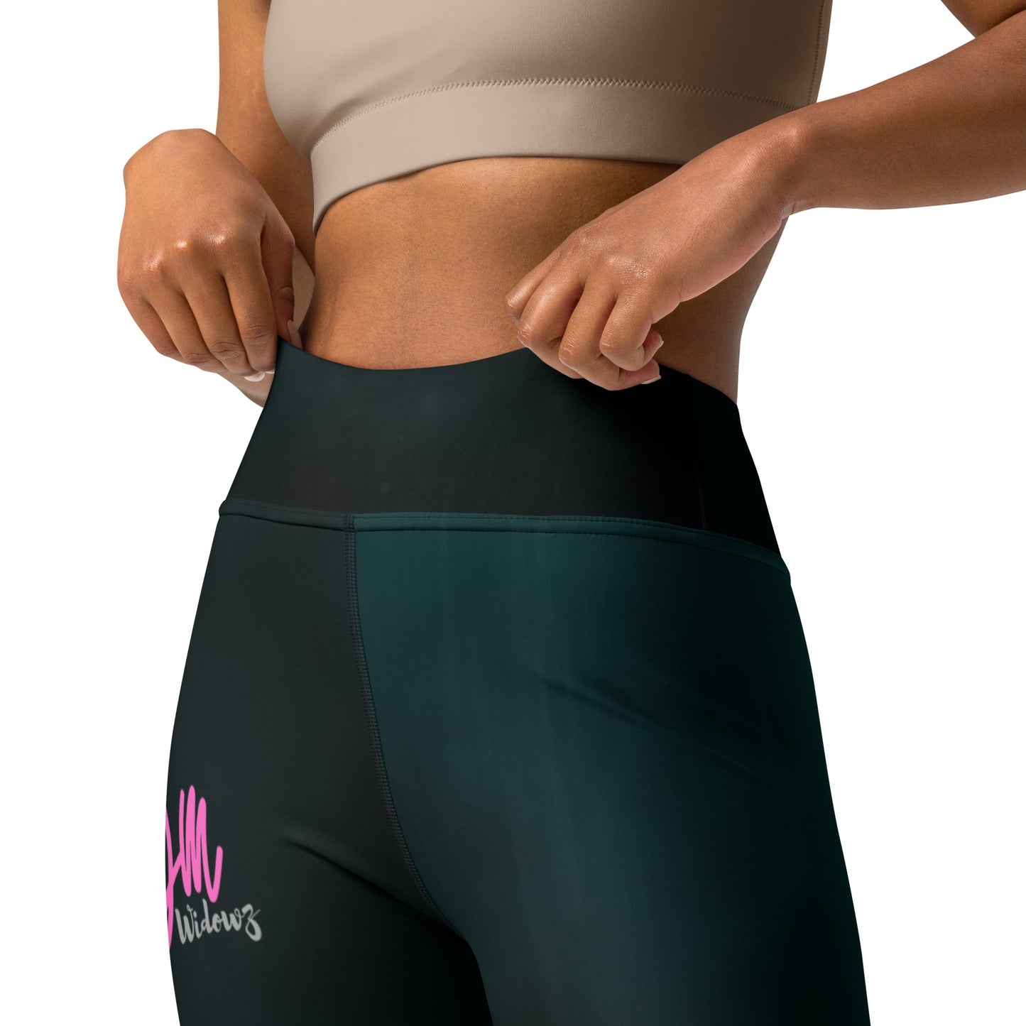 GymWidowz Yoga Leggings - Deep Sea