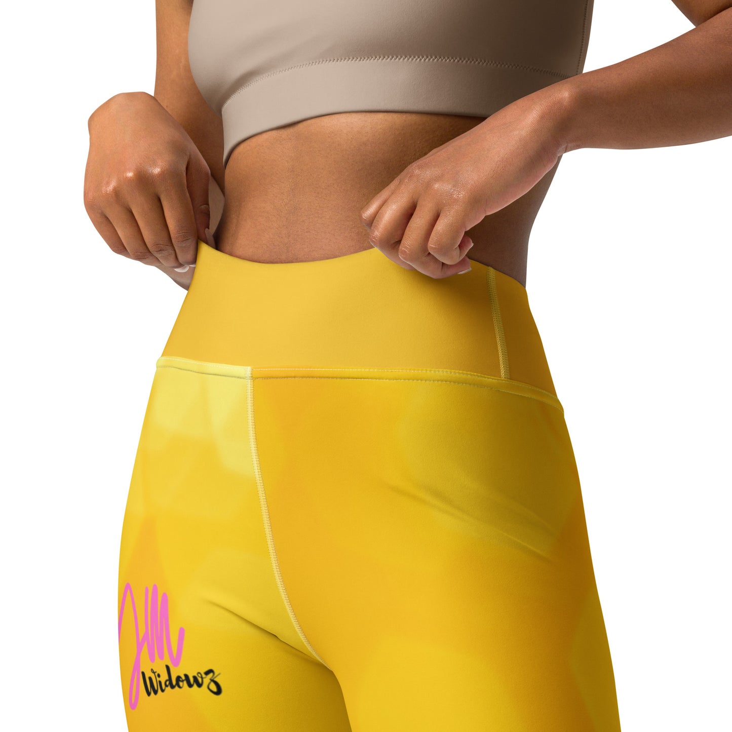 GymWidowz Yoga Leggings - Sunspot