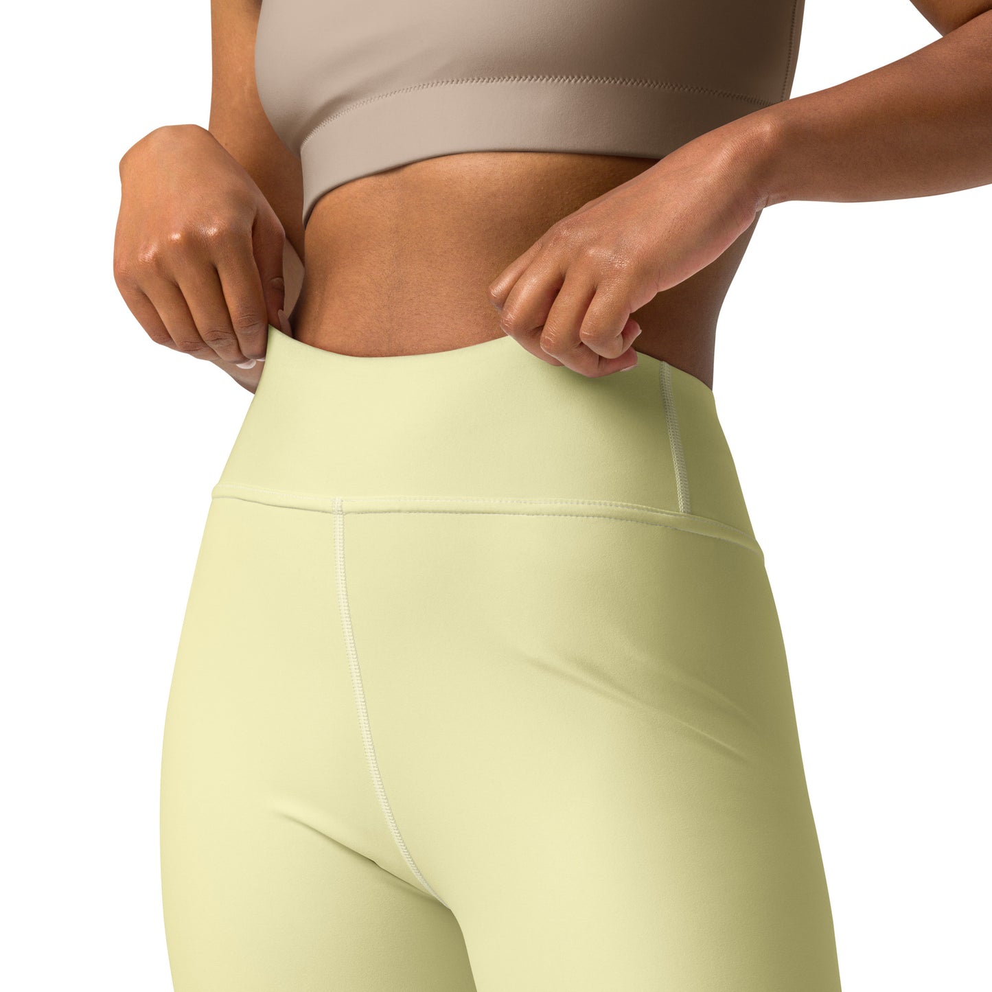 GymWidowz Yoga Leggings - Yellow
