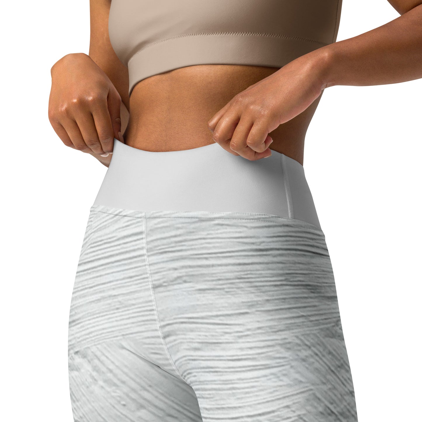 GymWidowz Yoga Leggings - Brushstrokes