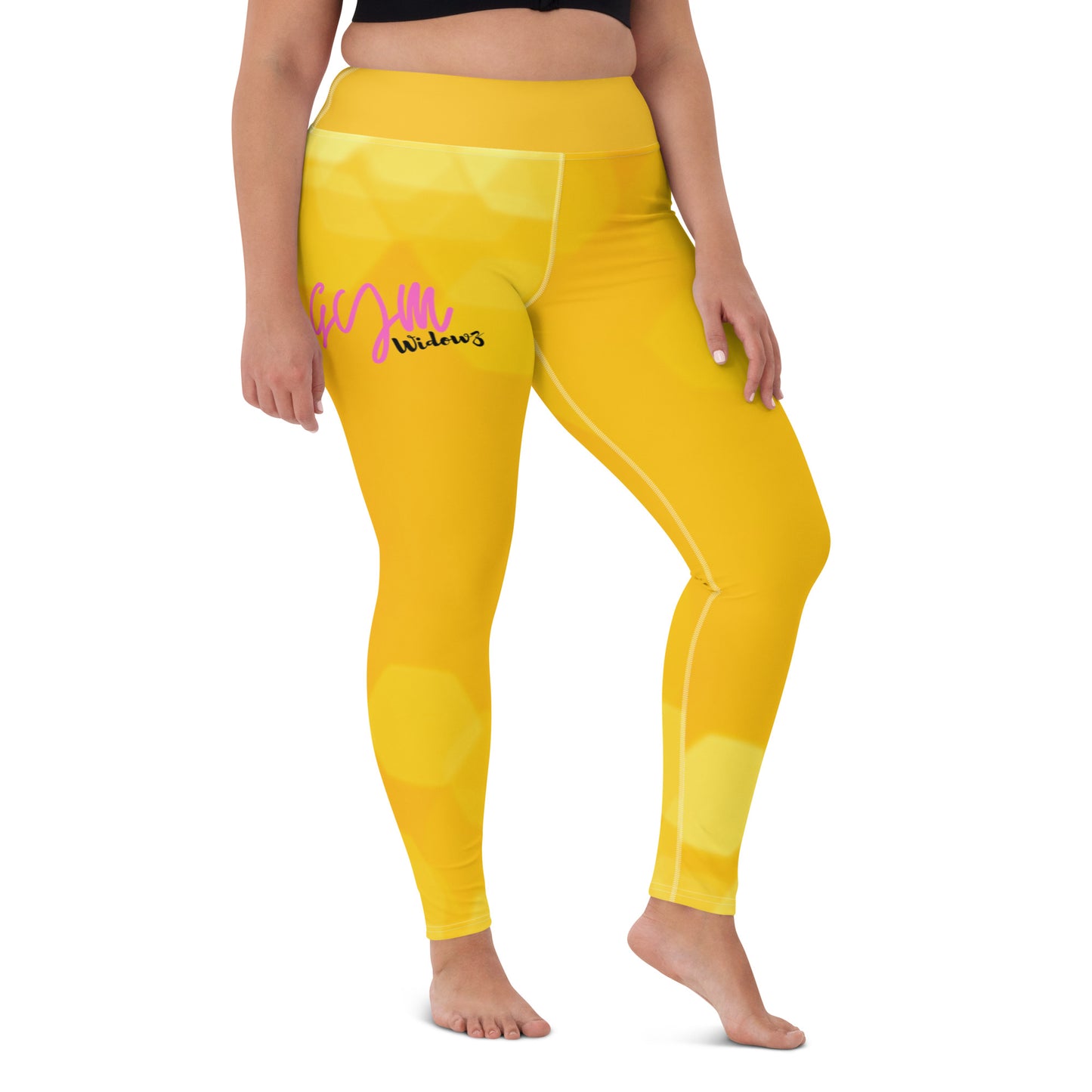 GymWidowz Yoga Leggings - Sunspot