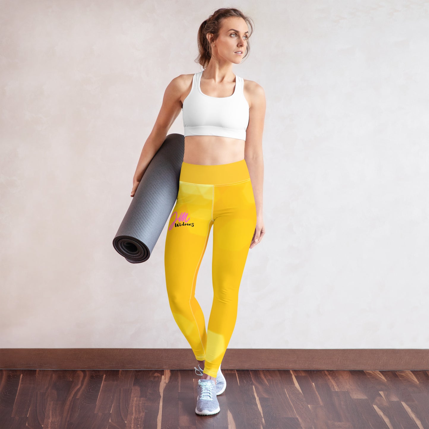 GymWidowz Yoga Leggings - Sunspot