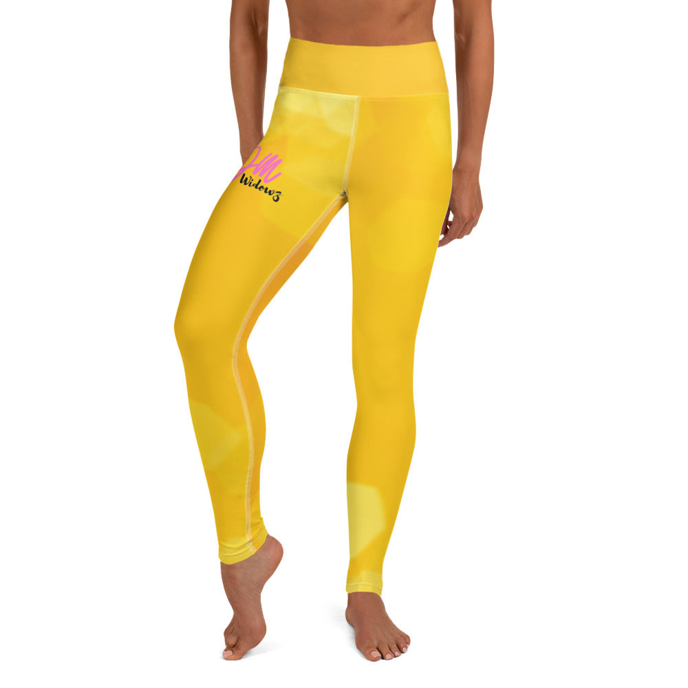 GymWidowz Yoga Leggings - Sunspot