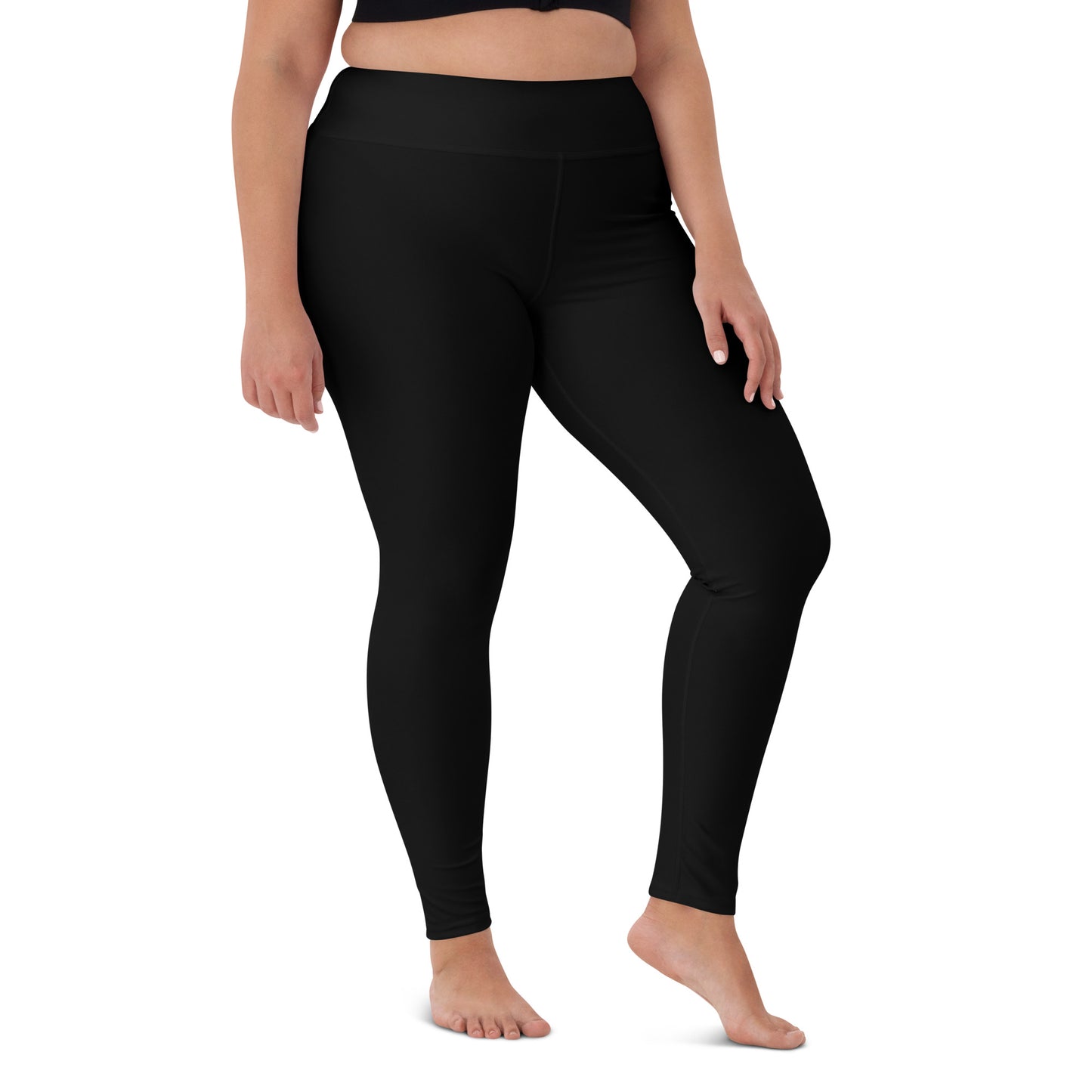 GymWidowz Yoga Leggings - Black