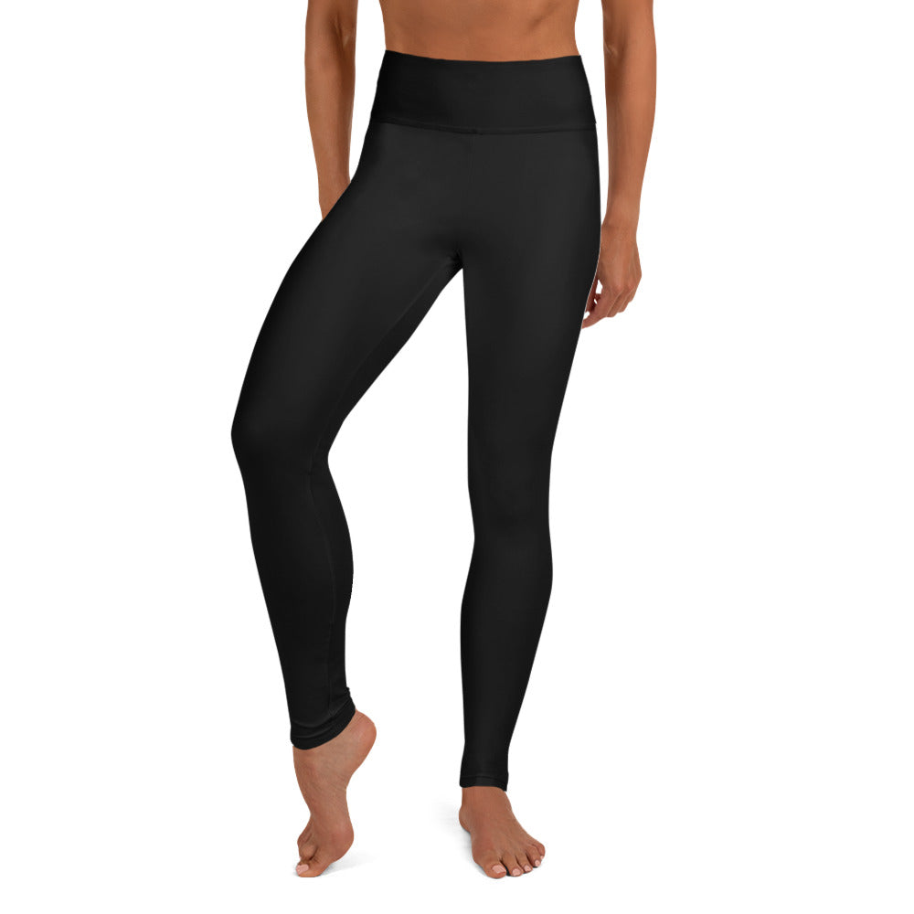 GymWidowz Yoga Leggings - Black