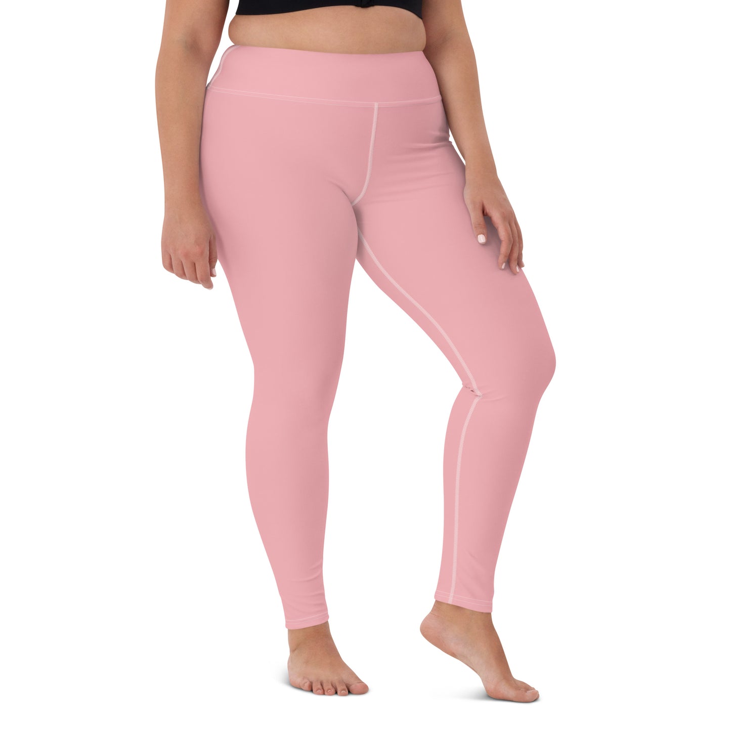GymWidowz Yoga Leggings - Pink