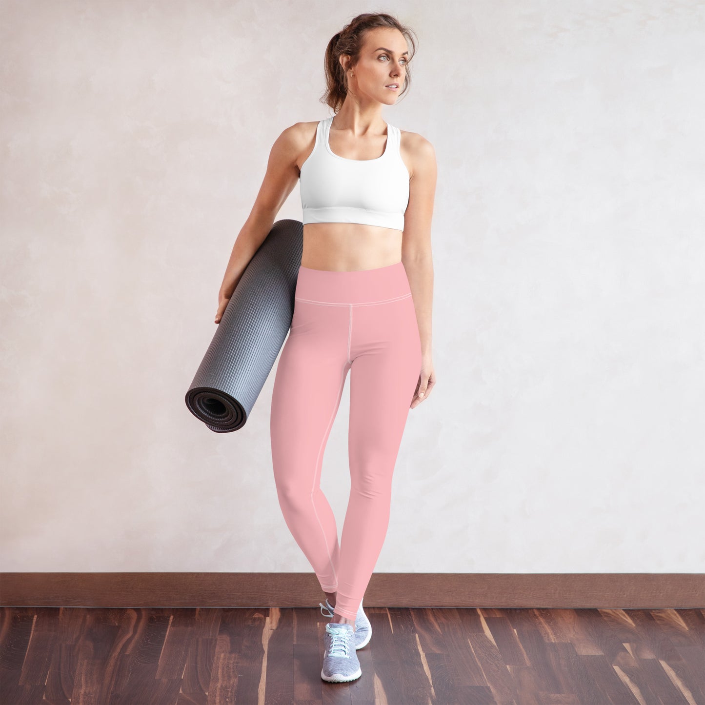 GymWidowz Yoga Leggings - Pink