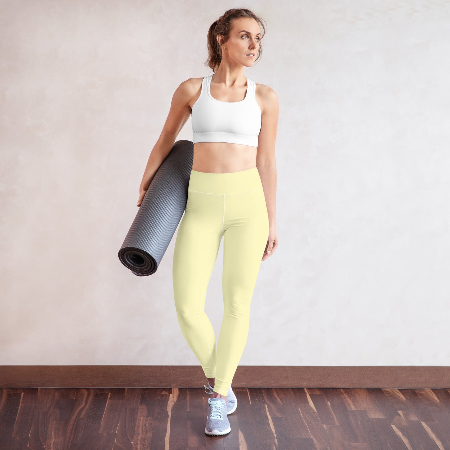 GymWidowz Yoga Leggings - Yellow
