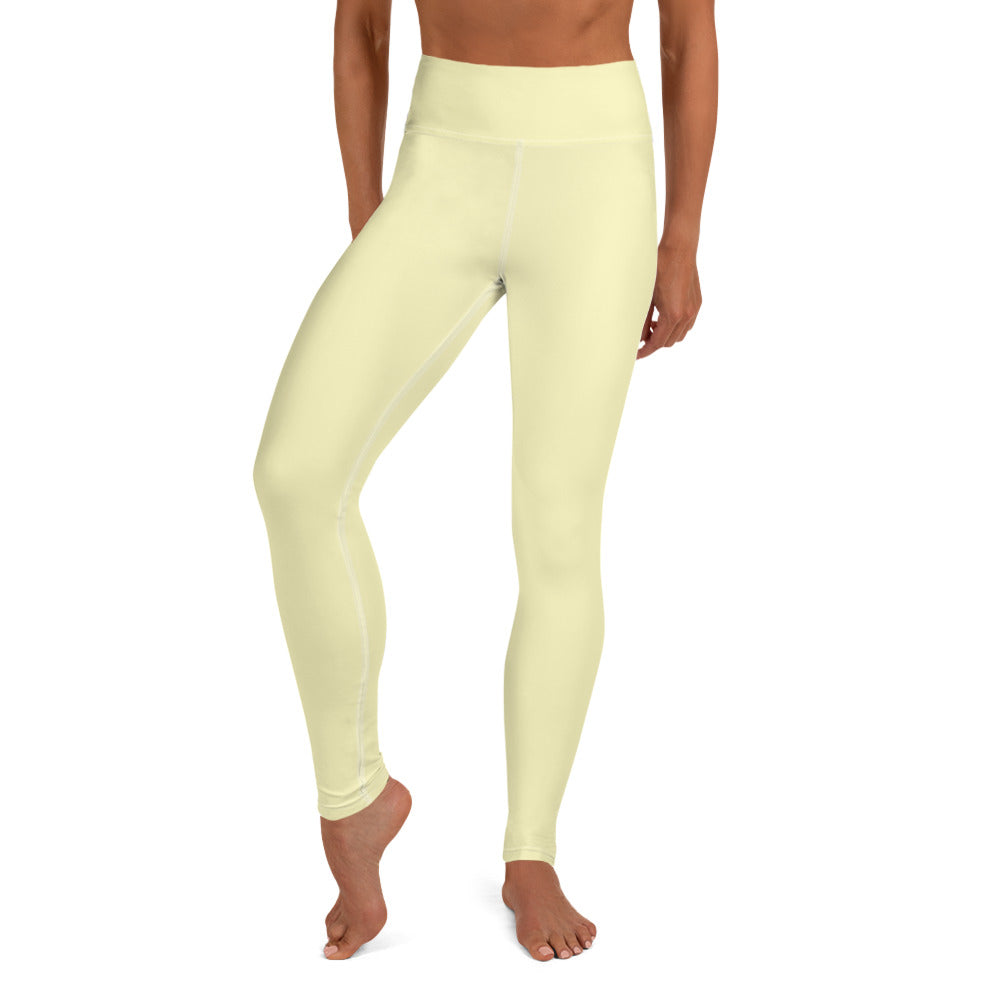 GymWidowz Yoga Leggings - Yellow