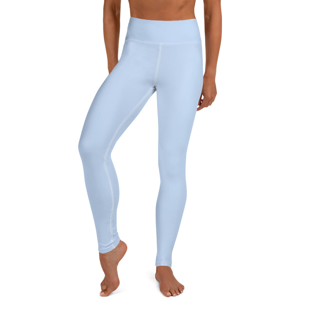 GymWidowz Yoga Leggings - Light Blue