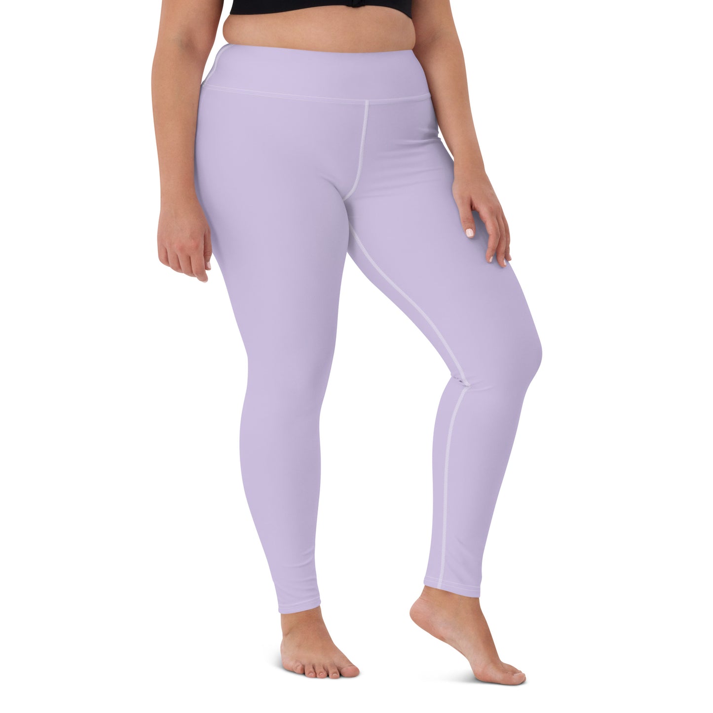 GymWidowz Yoga Leggings - Light Purple