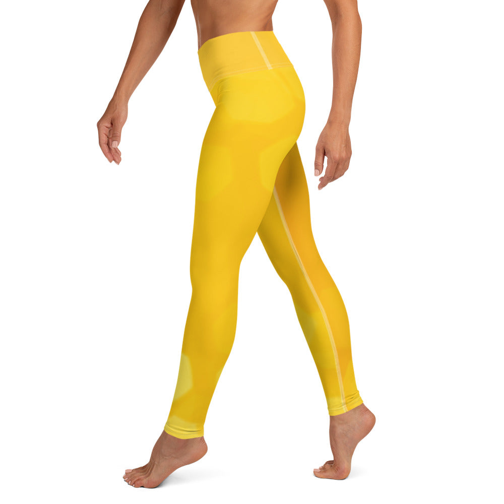 GymWidowz Yoga Leggings - Sunspot