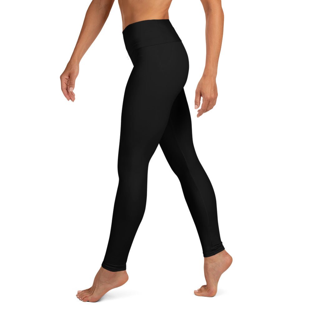 GymWidowz Yoga Leggings - Black