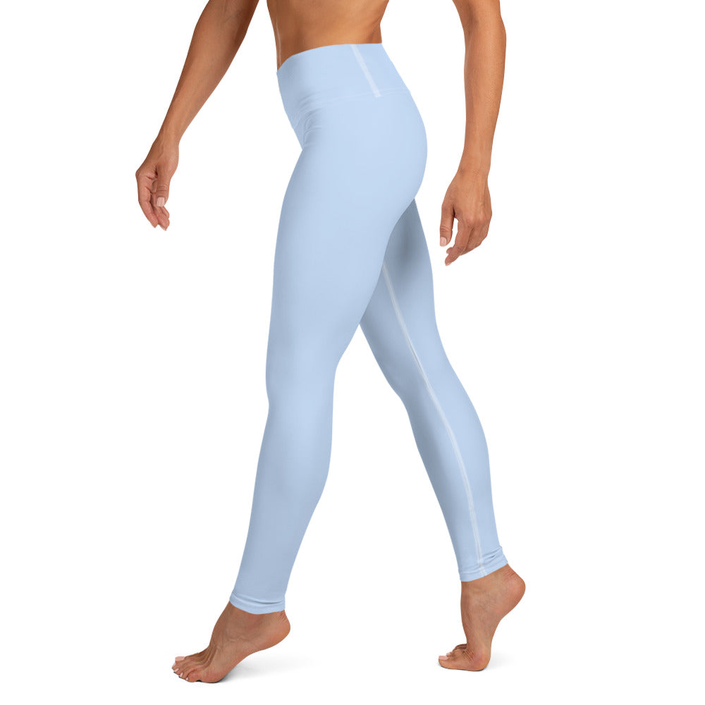 GymWidowz Yoga Leggings - Light Blue