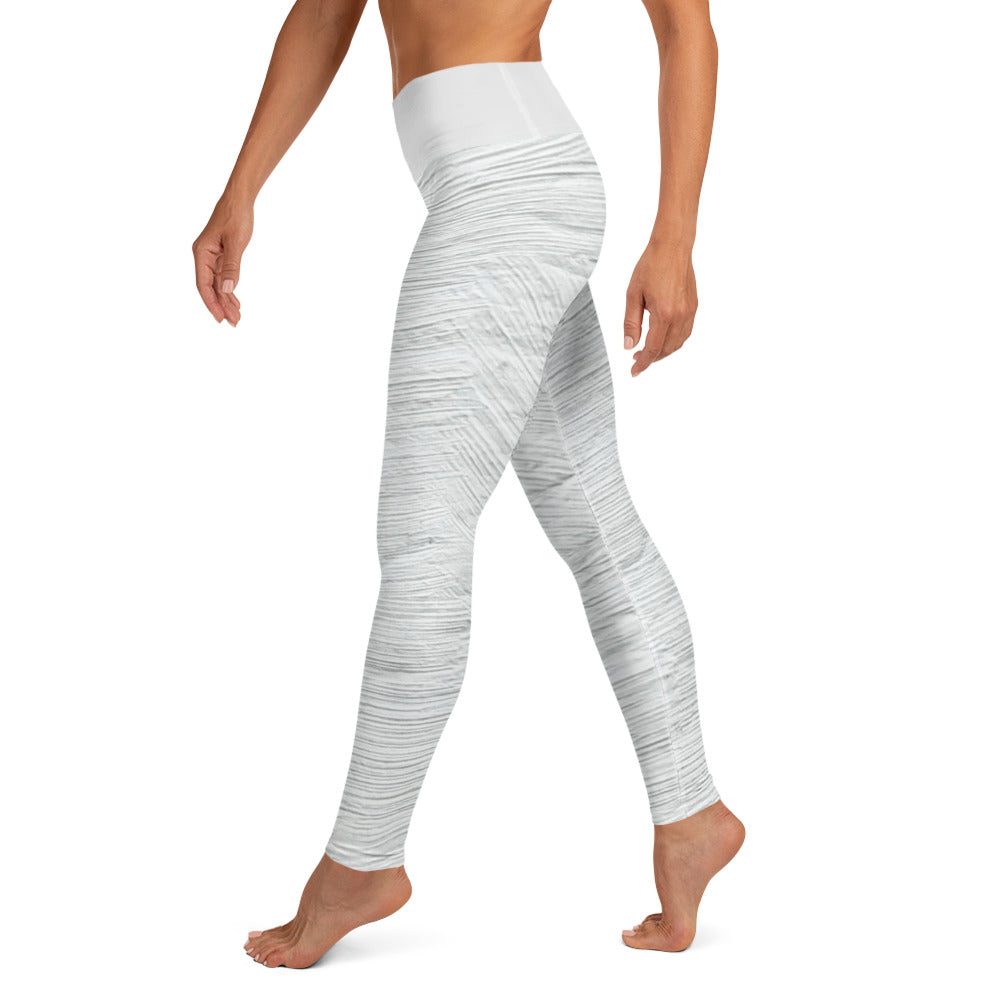 GymWidowz Yoga Leggings - Brushstrokes