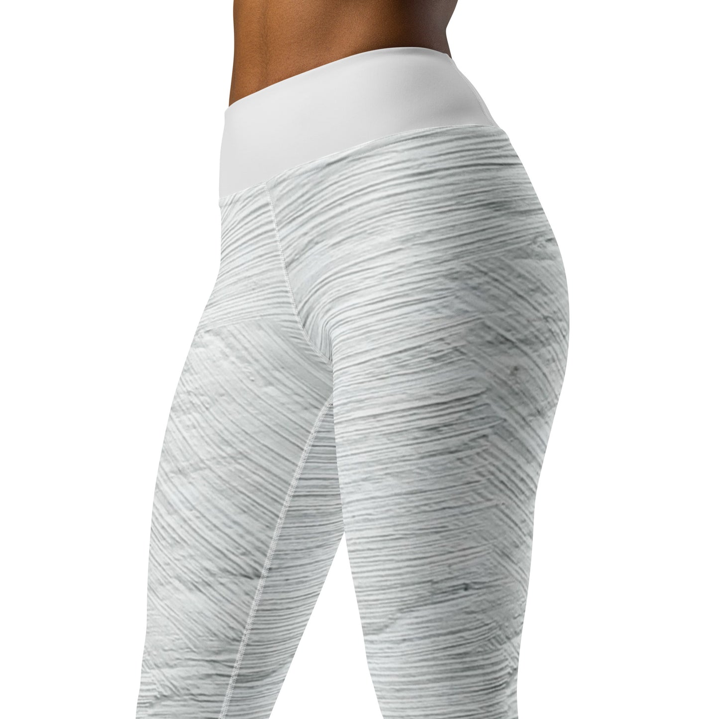 GymWidowz Yoga Leggings - Brushstrokes