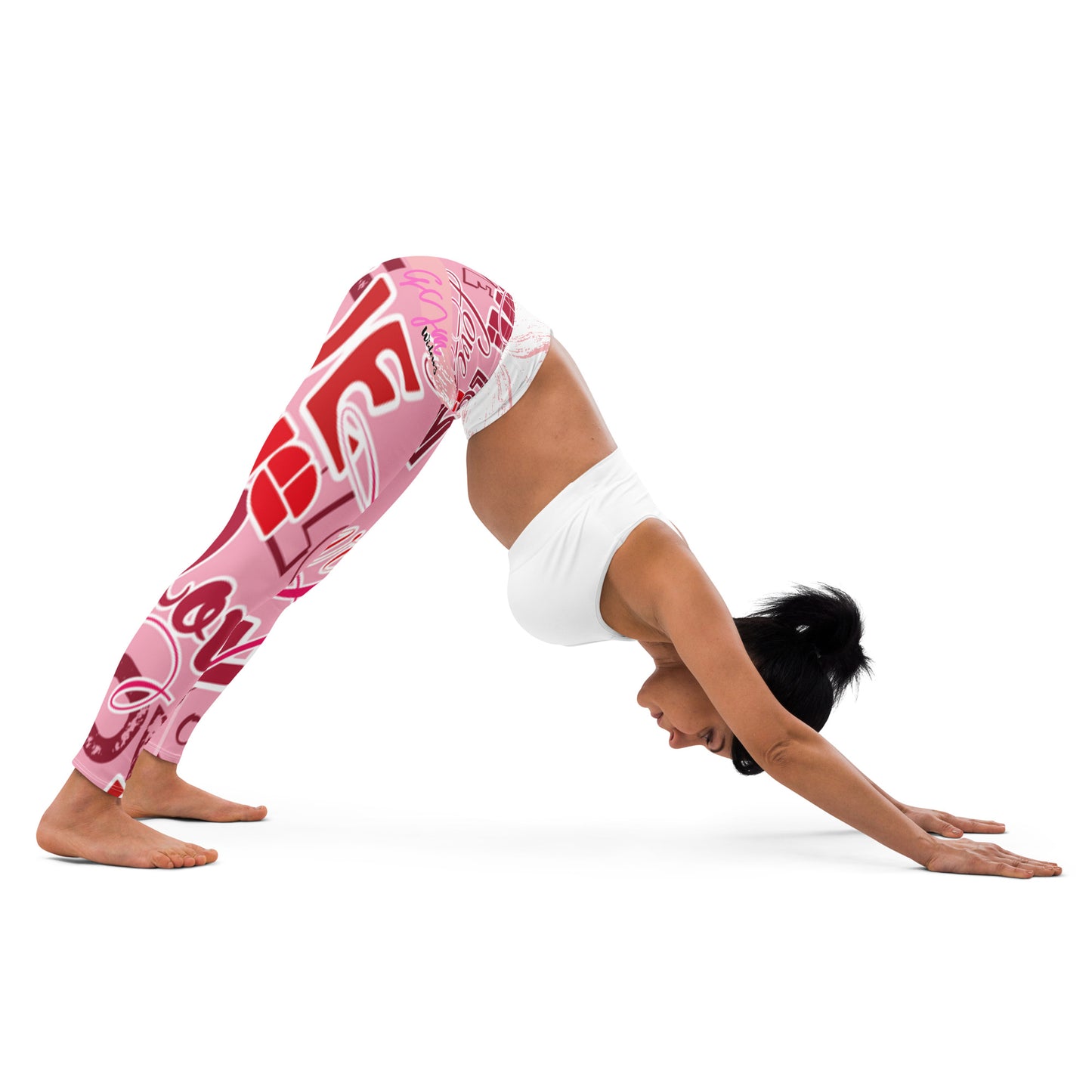 GymWidowz Yoga Leggings - Love Collection