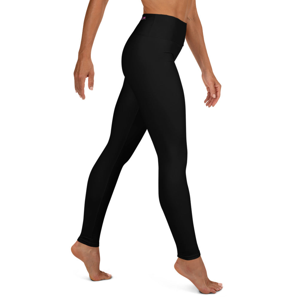 GymWidowz Yoga Leggings - Black