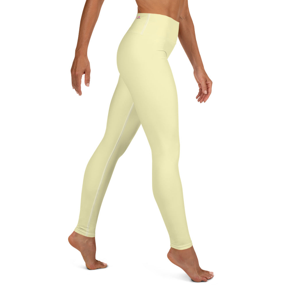 GymWidowz Yoga Leggings - Yellow